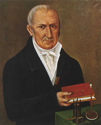 Darstellung von Alessandro Volta