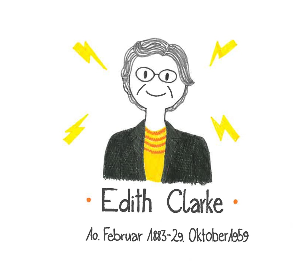 Illustration von Edith Clarke