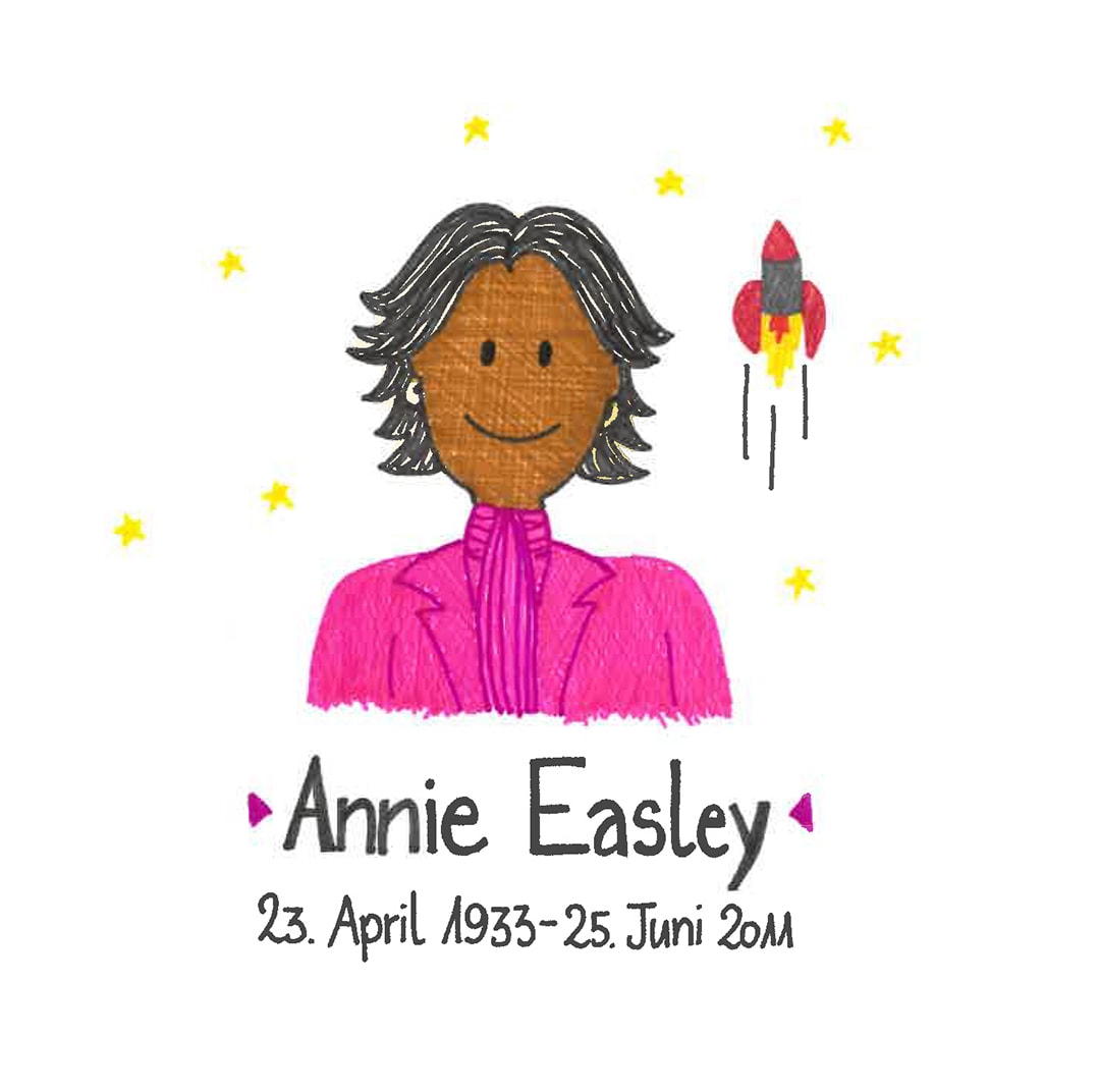 Illustration von Annie Easley