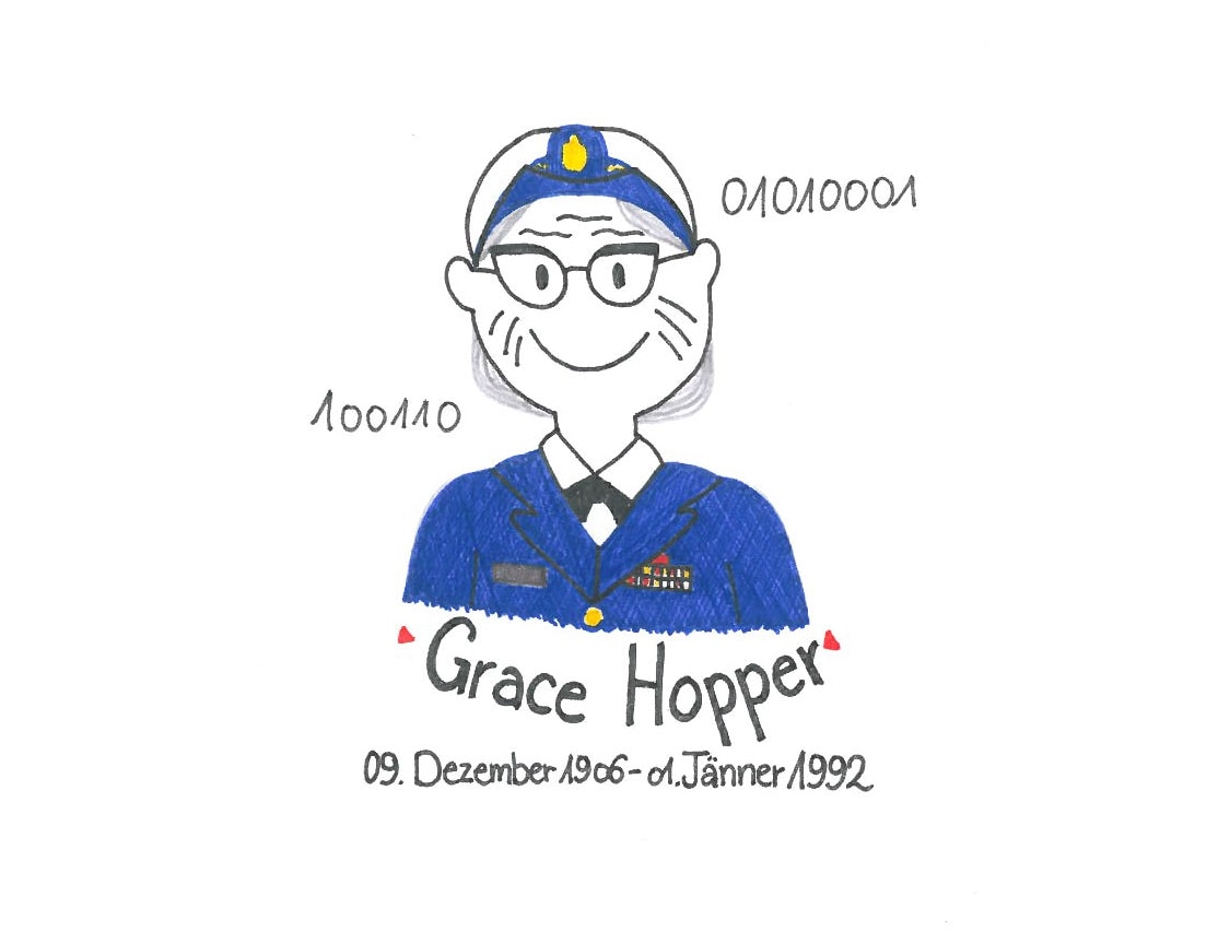 Illustration von Grace Hopper