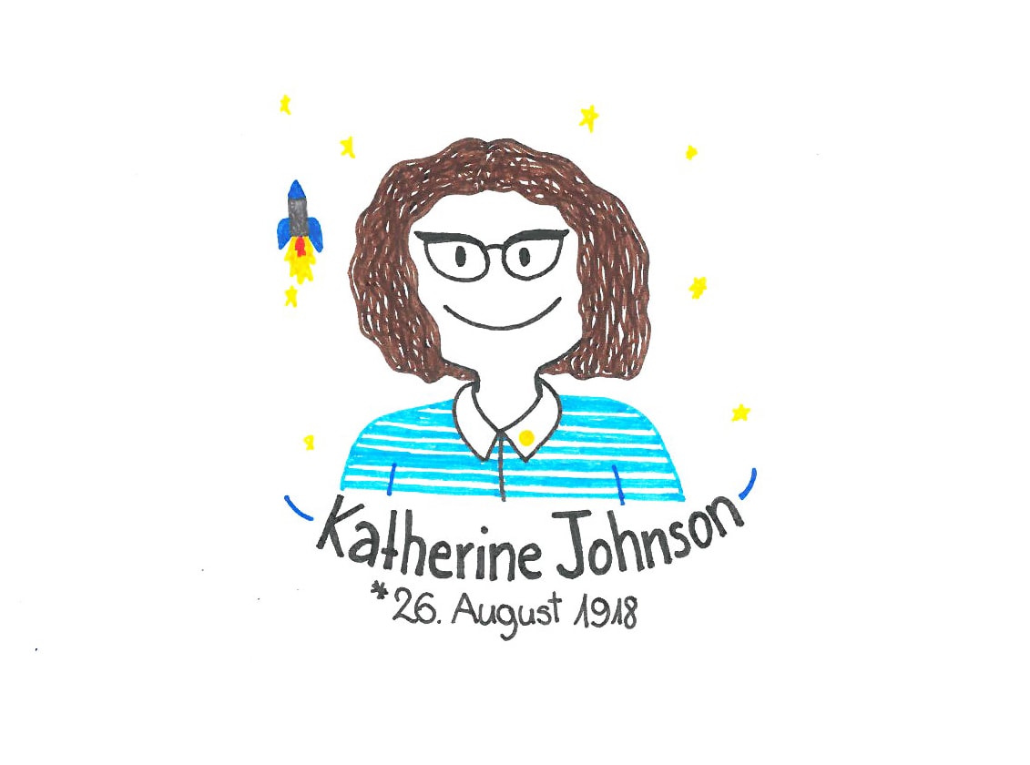 Illustration von Katherine Johnson