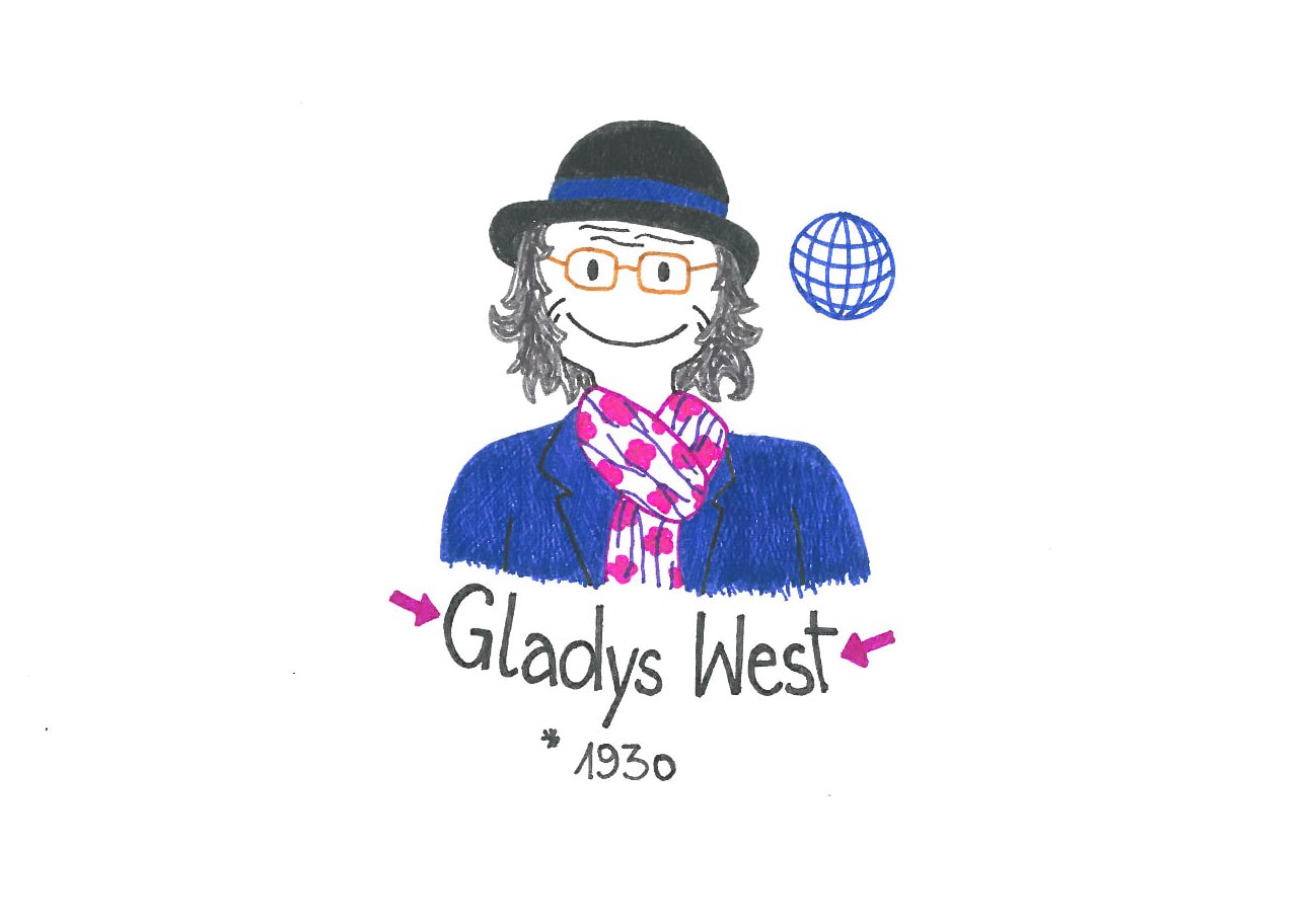 Illustration von Gladys West