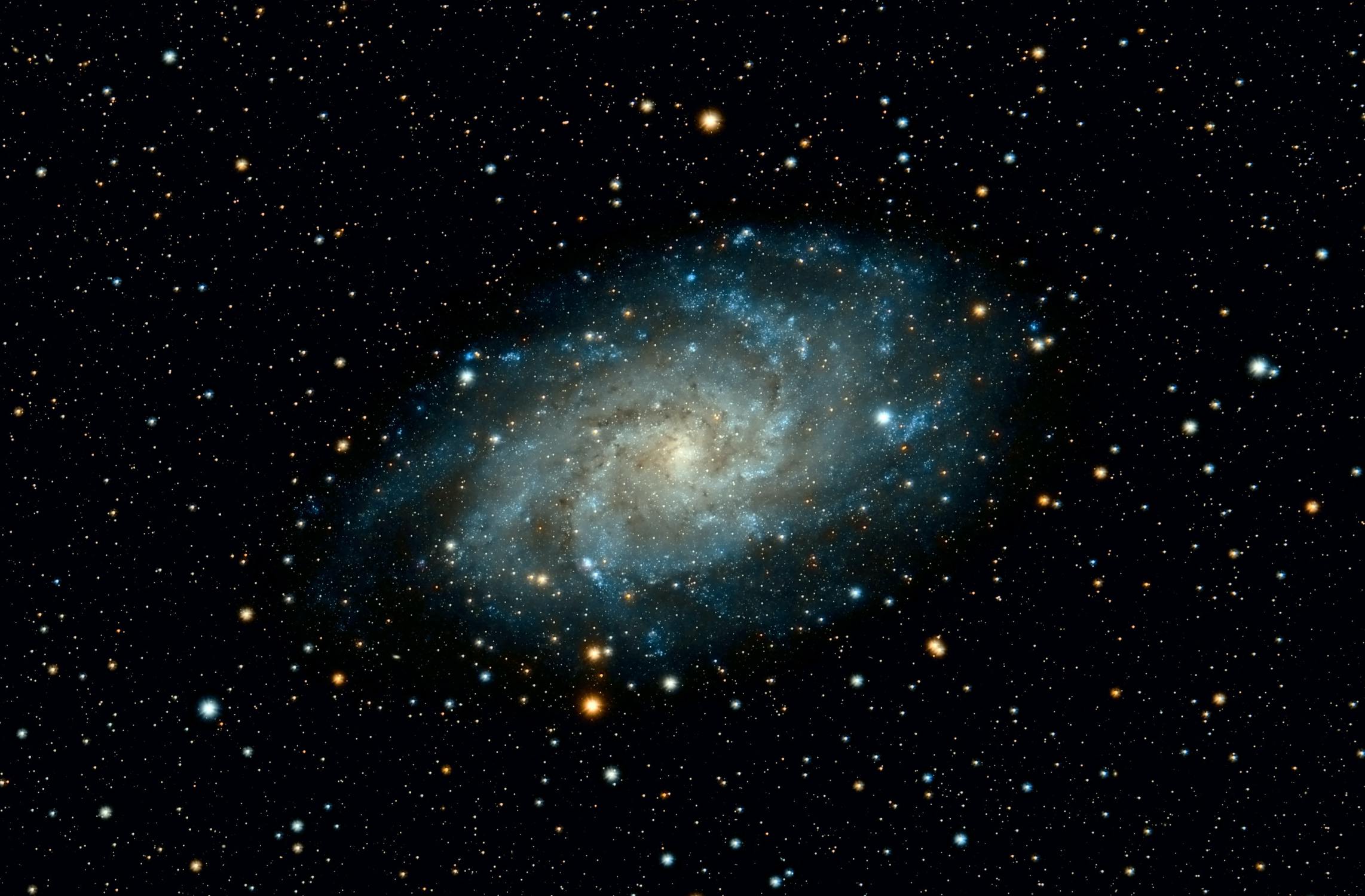 Eine Galaxie im Universum