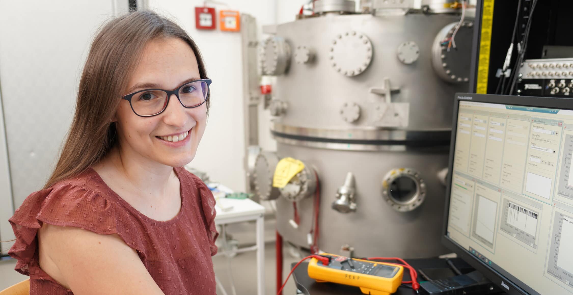 Laura Bettiol im Labor