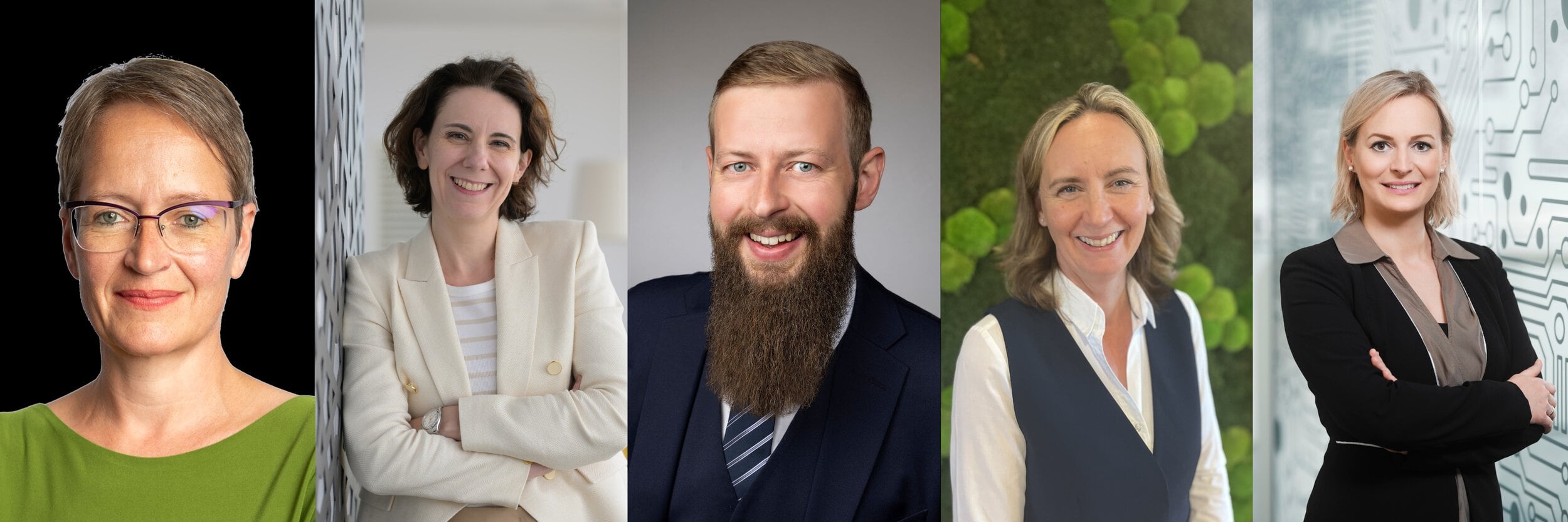 Porträtfotos der Jury vom Role Model-Award 2026