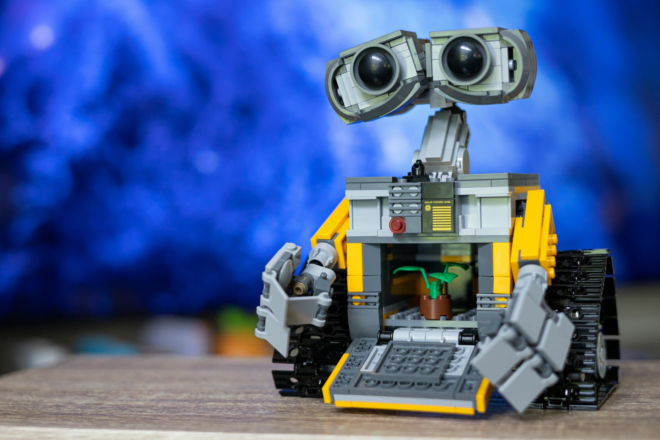 Der berühmte Roboter Wall E.
