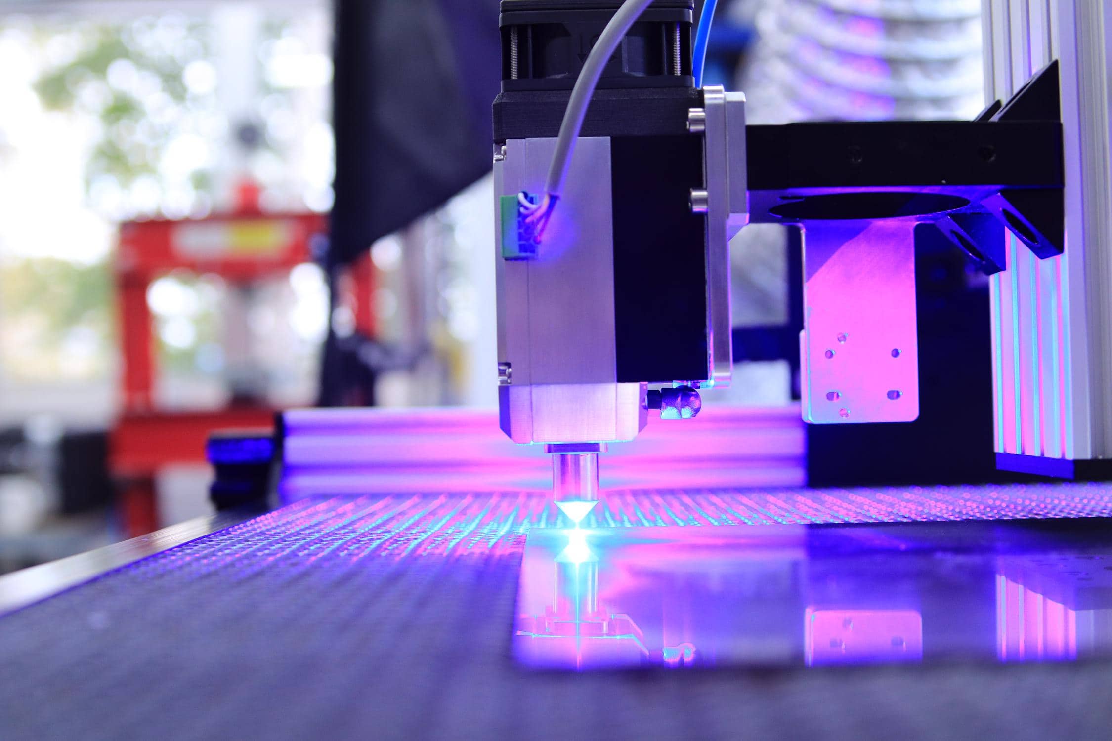 3D-Drucker bei der Arbeit-